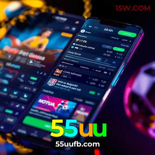 Aplicativo móvel 55uu para iOS e Android